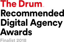 The Drum Recommended Digital Agency Awards – Finalist 2018